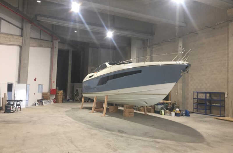 yacht tender storage